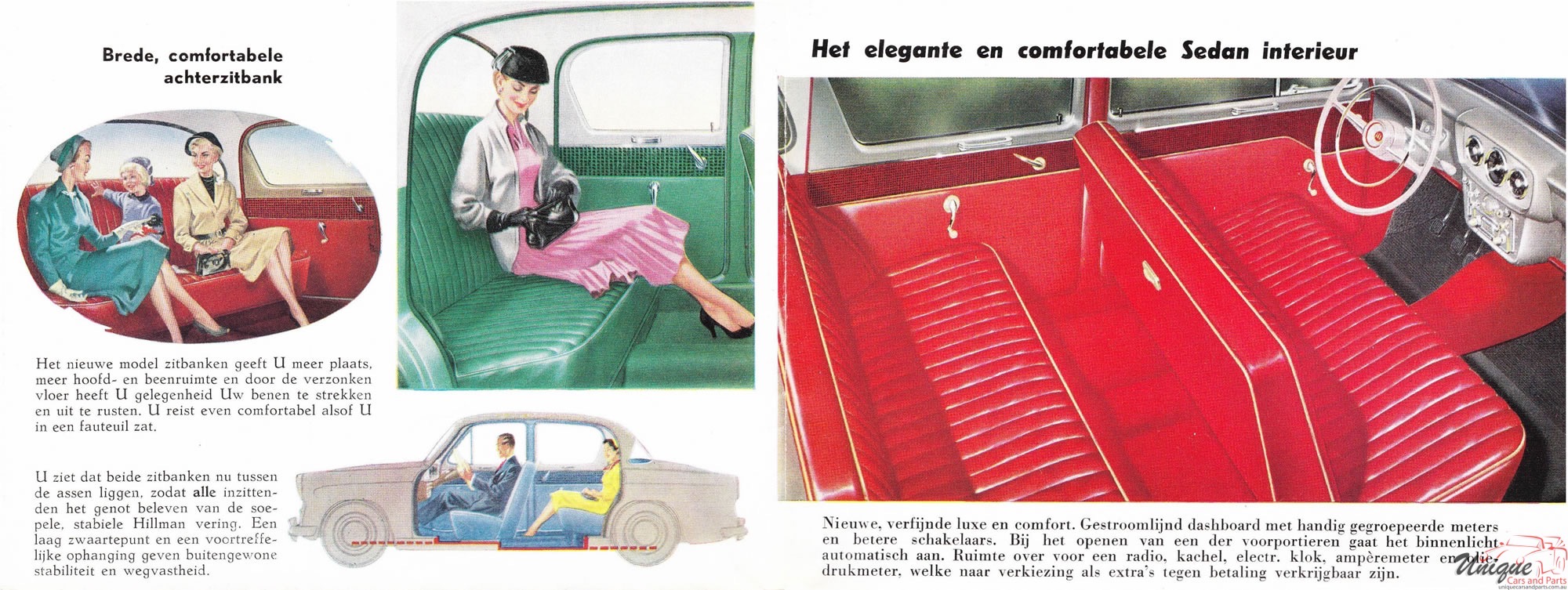 1956 Hillman Minx (Netherlands) Brochure Page 9